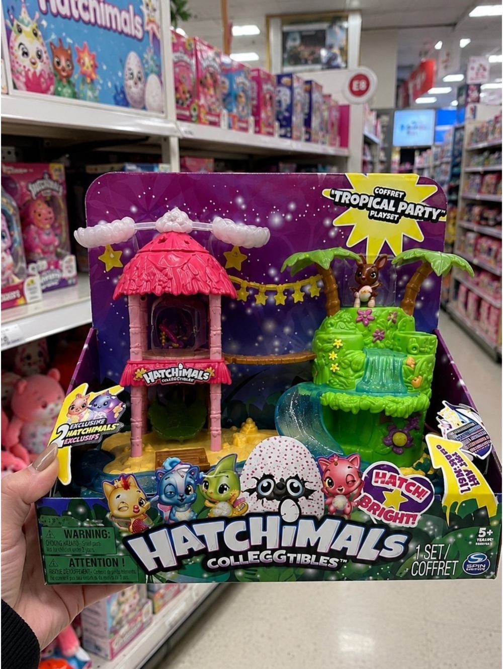 Hatchimals Collectibles Tropical Party Playset Spin Master New